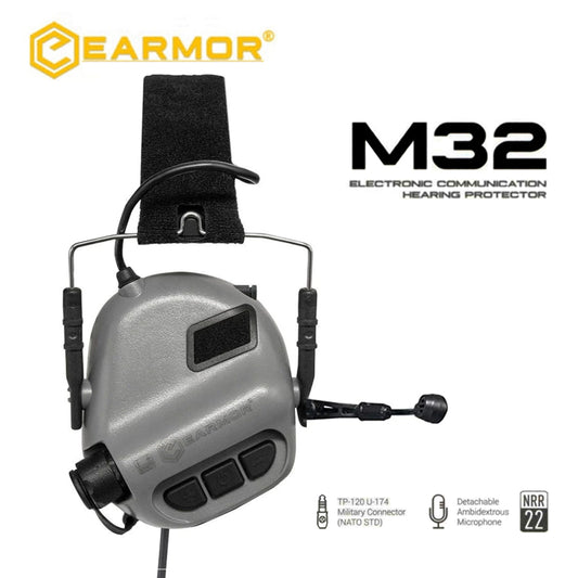 EARMOR M32 MOD4 Auriculares tácticos Aviación Reducción de ruido Auriculares de comunicación-TAN