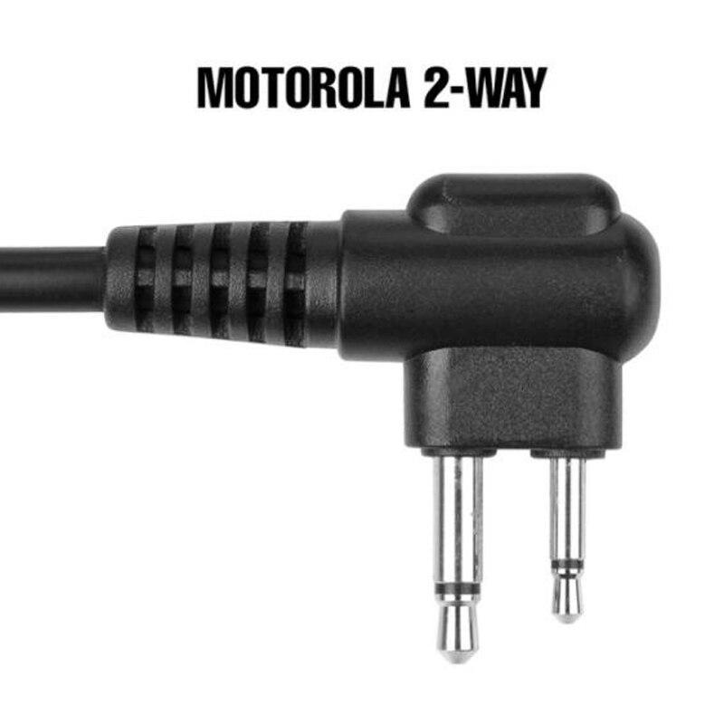 EARMOR M52 Adaptador PTT de auriculares tácticos para radio Yaesu con botón de dedo 