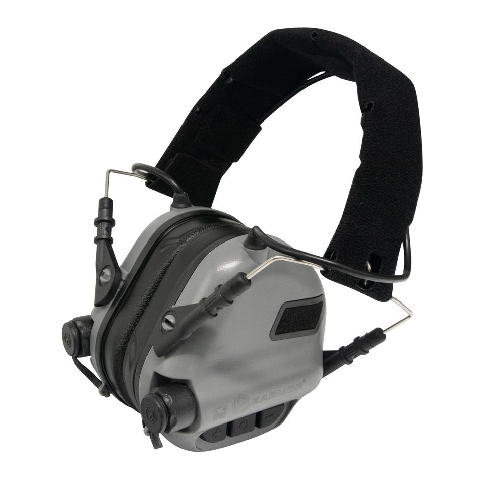 Casque d'écoute aux normes militaires OPSMEN EARMOR M31-Mark3 MilPro - Noir