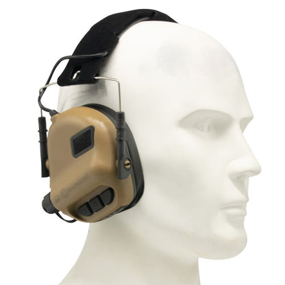 EARMOR M31-MOD4 Casque Tactique IPSC Protecteur Auditif de Tir - Coyote Brown