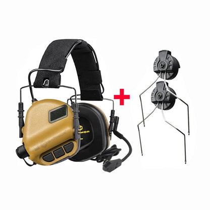 EARMOR M32 MOD4 Juego de adaptadores de riel ARC y auriculares tácticos