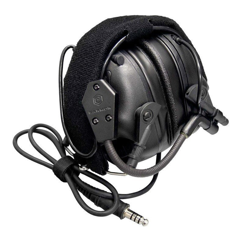 Casque EARMOR M32 MOD4 et adaptateurs de rail M51 PTT et ARC, système de communication tactique