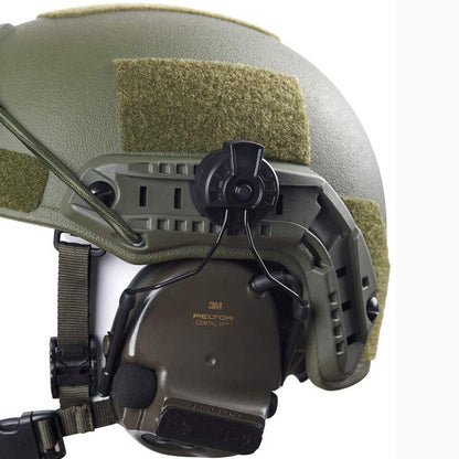 EARMOR M11 - Adaptador de rieles para casco táctico ARC para auriculares Peltor Comtac de 3M