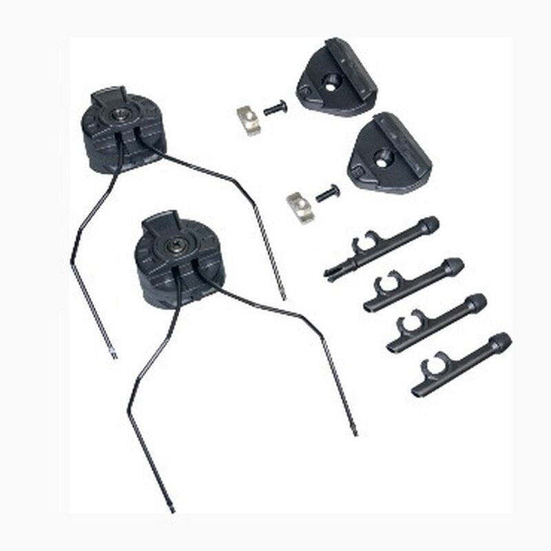 EARMOR HeadSet M-LOK 3M PELTOR & MTEK PULX Rails Adapter Attachment Kit