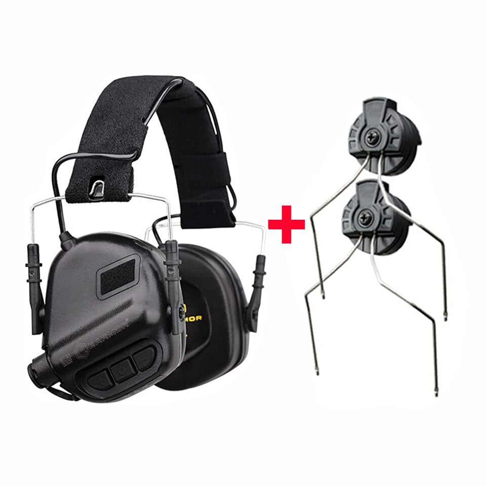 EARMOR M31 MOD4 Tactical Headset & ARC Rail Adapter Set 6 Color IPSC Headset