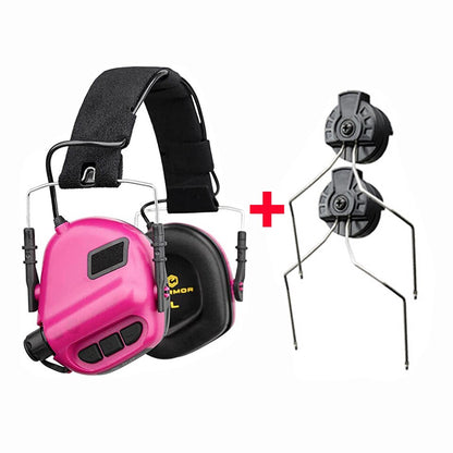 EARMOR M31 MOD4 Juego de auriculares tácticos y adaptador de riel ARC Auriculares IPSC de 6 colores