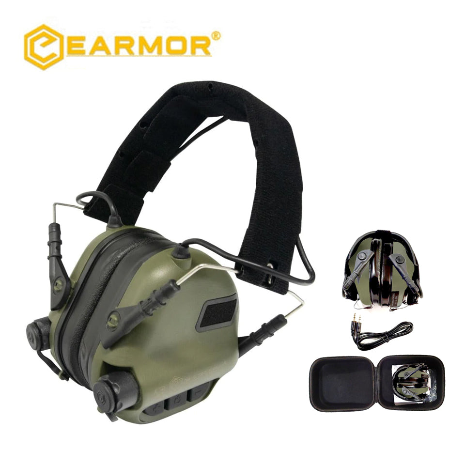 OPSMEN EARMOR M31-Mark3 MilPro Military Standards Headset - Foliage Green