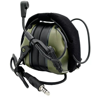 EARMOR M32 FG MOD4 Auriculares y adaptador de riel ARC y juego de adaptador PTT M51 para radio