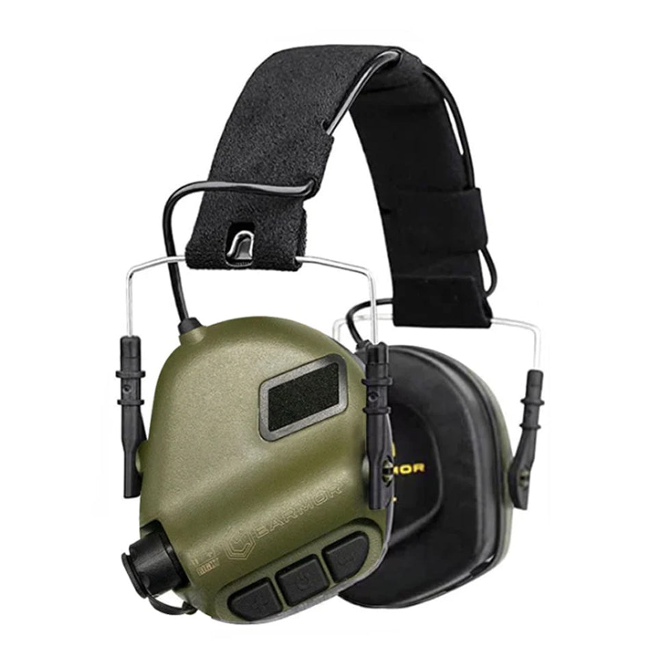 EARMOR M31 MOD4 Tactical Headset & Exfil Rail Adapter Set Hearing Protector 6 Color