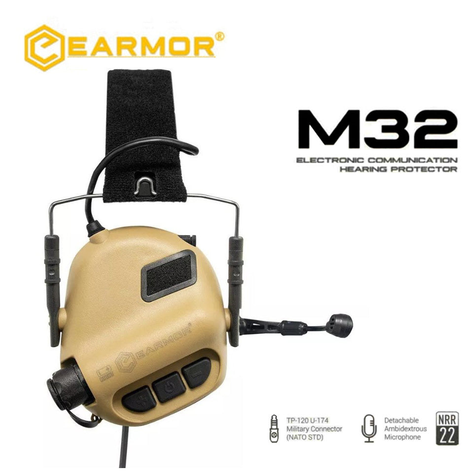 EARMOR M32 MOD4 casque tactique Anti bruit casque Communication tir écouteur