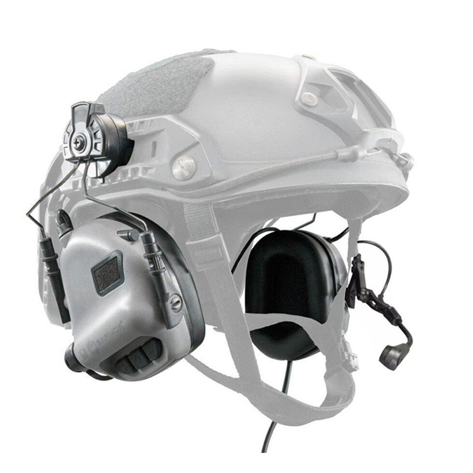 EARMOR M32H MOD4 Casque Tactique Protection Auditive De Communication Electronique - Coyote Brown