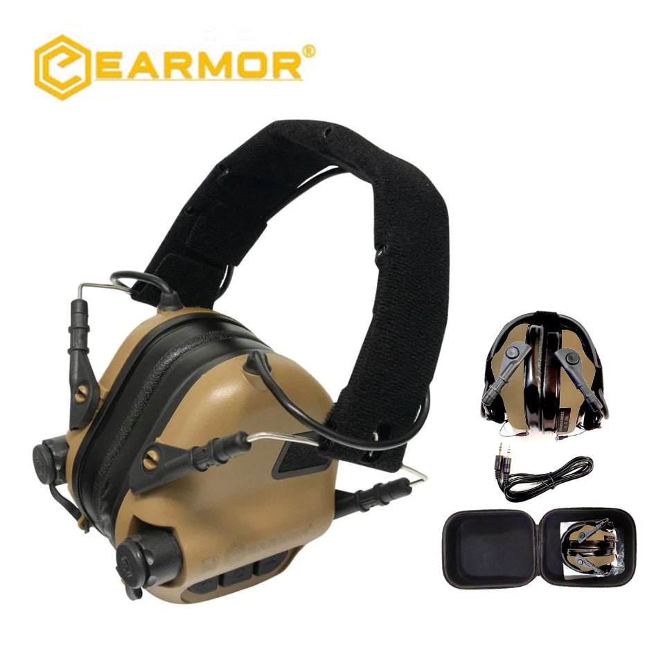 OPSMEN EARMOR M31-Mark3 Auriculares de estándares militares MilPro - Coyote Brown