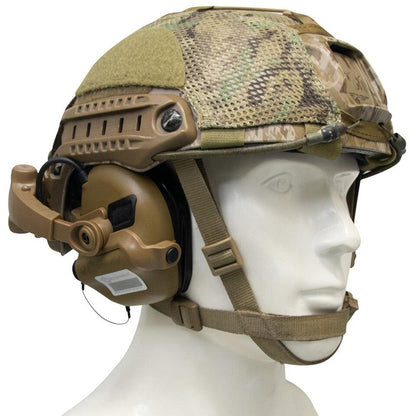 EARMOR M31X-Mark3 MilPro RAC Casque Protecteur Auditif Standard Militaire - Marron Coyote